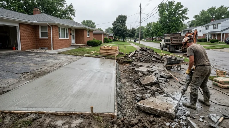 Concrete Removal & Replacement Toledo