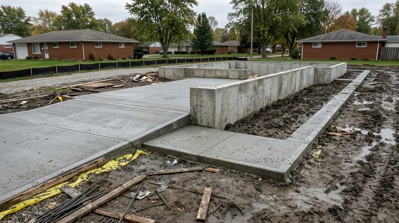 Concrete Slabs & Foundations Toledo